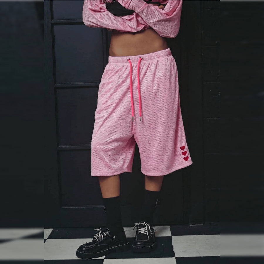 The Mesh Jort | Pink — image 7