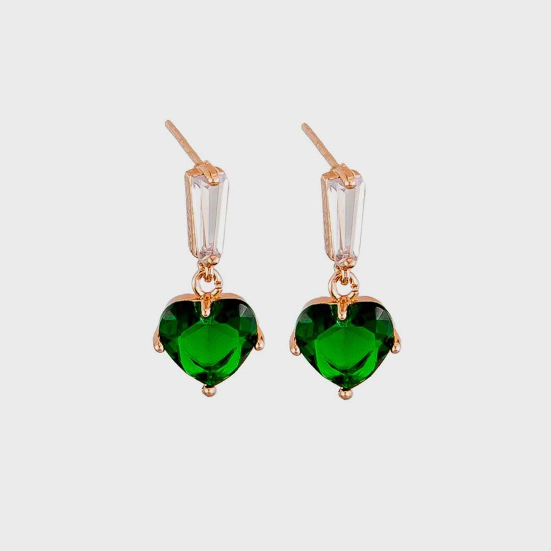 EMERALD CRYSTAL AMORA HEART