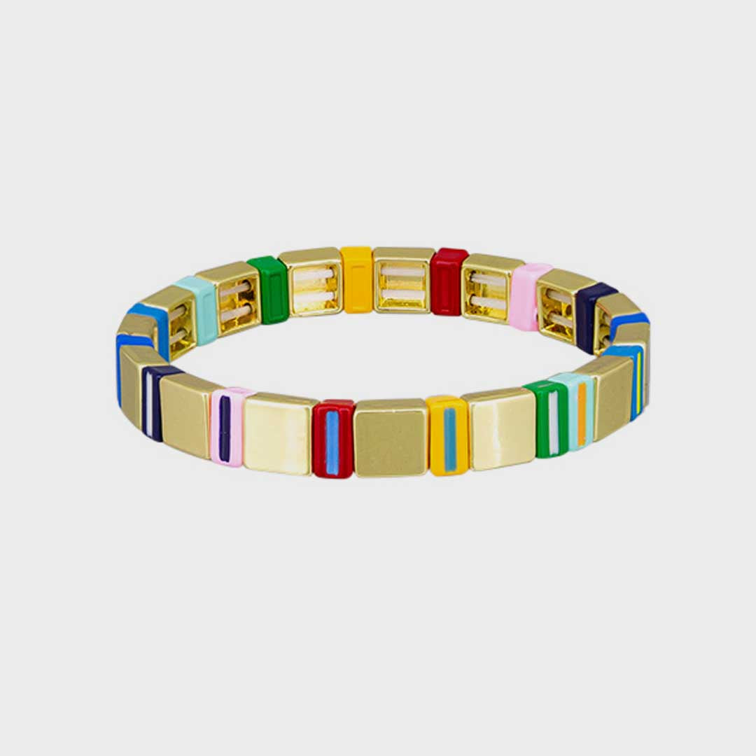 Pez Candy Tile Bracelet | Multi