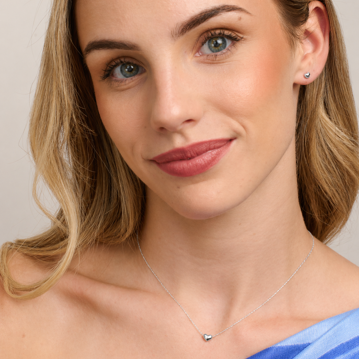 Little Heart Necklace | Silver