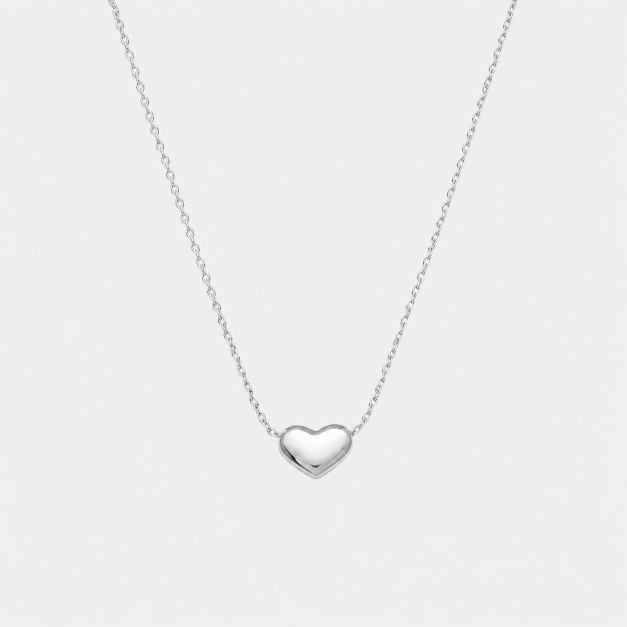 Little Heart Necklace | Silver