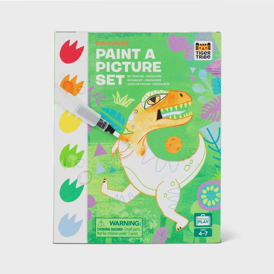 PAINT-A-PICTURE SET | DINOSAURS