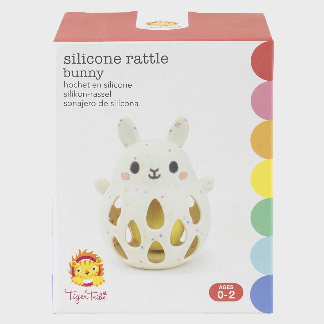 SILICONE RATTLE - BUNNY