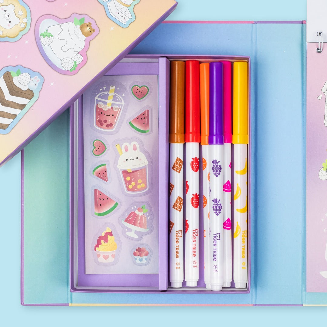 Scented Stacks Of Stickers | Dreamy Desserts