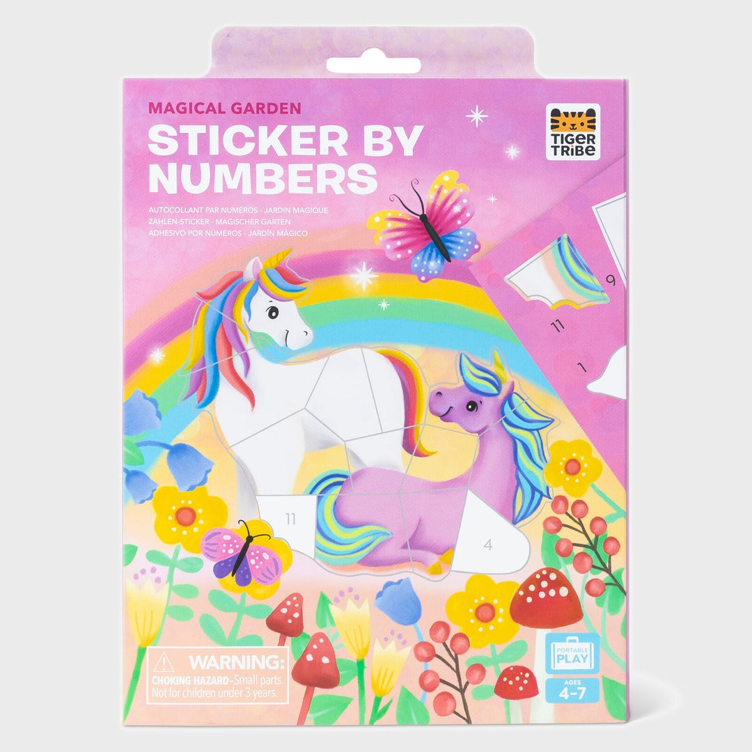 Sticker By Numbers | Magical Garden