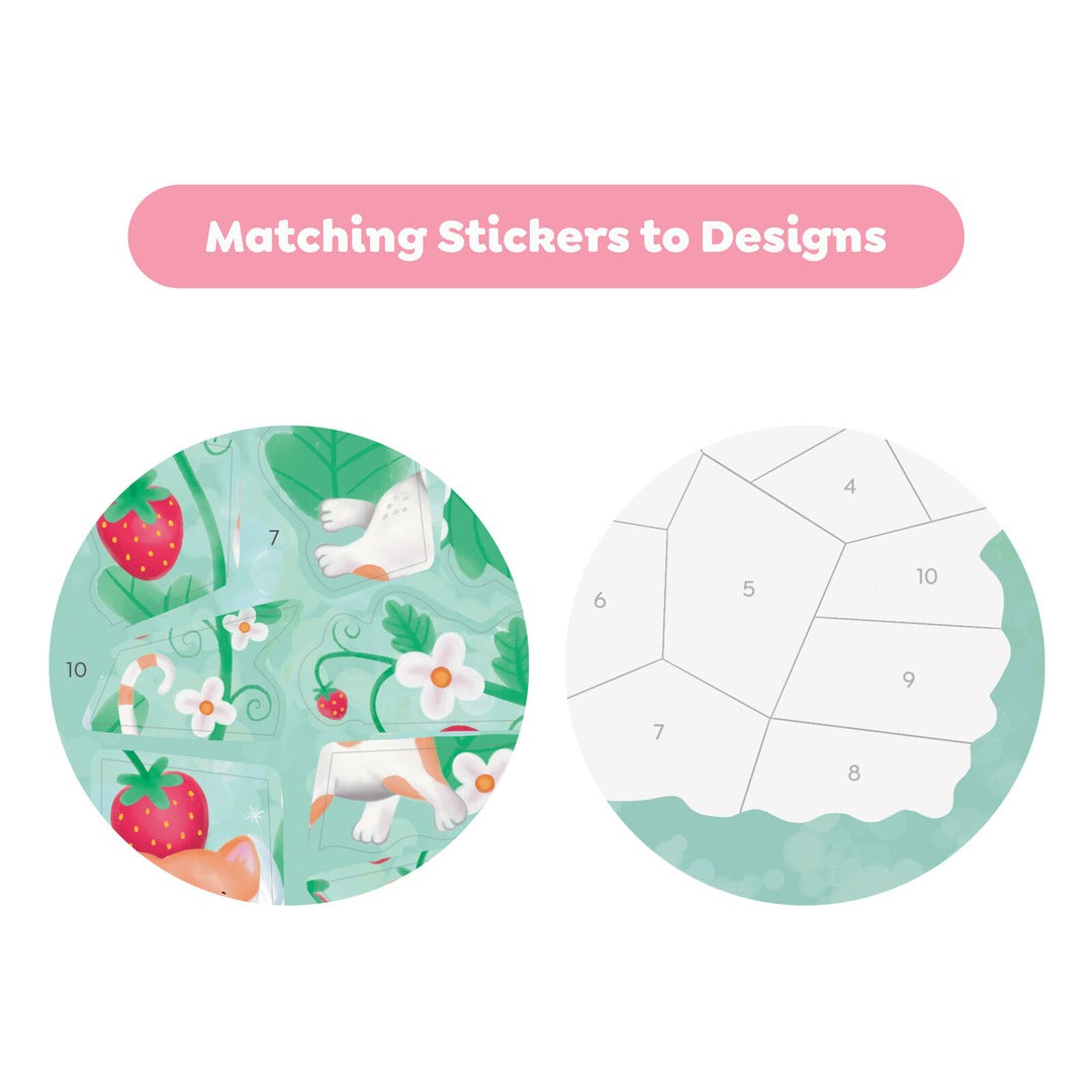 Sticker By Numbers | Magical Garden