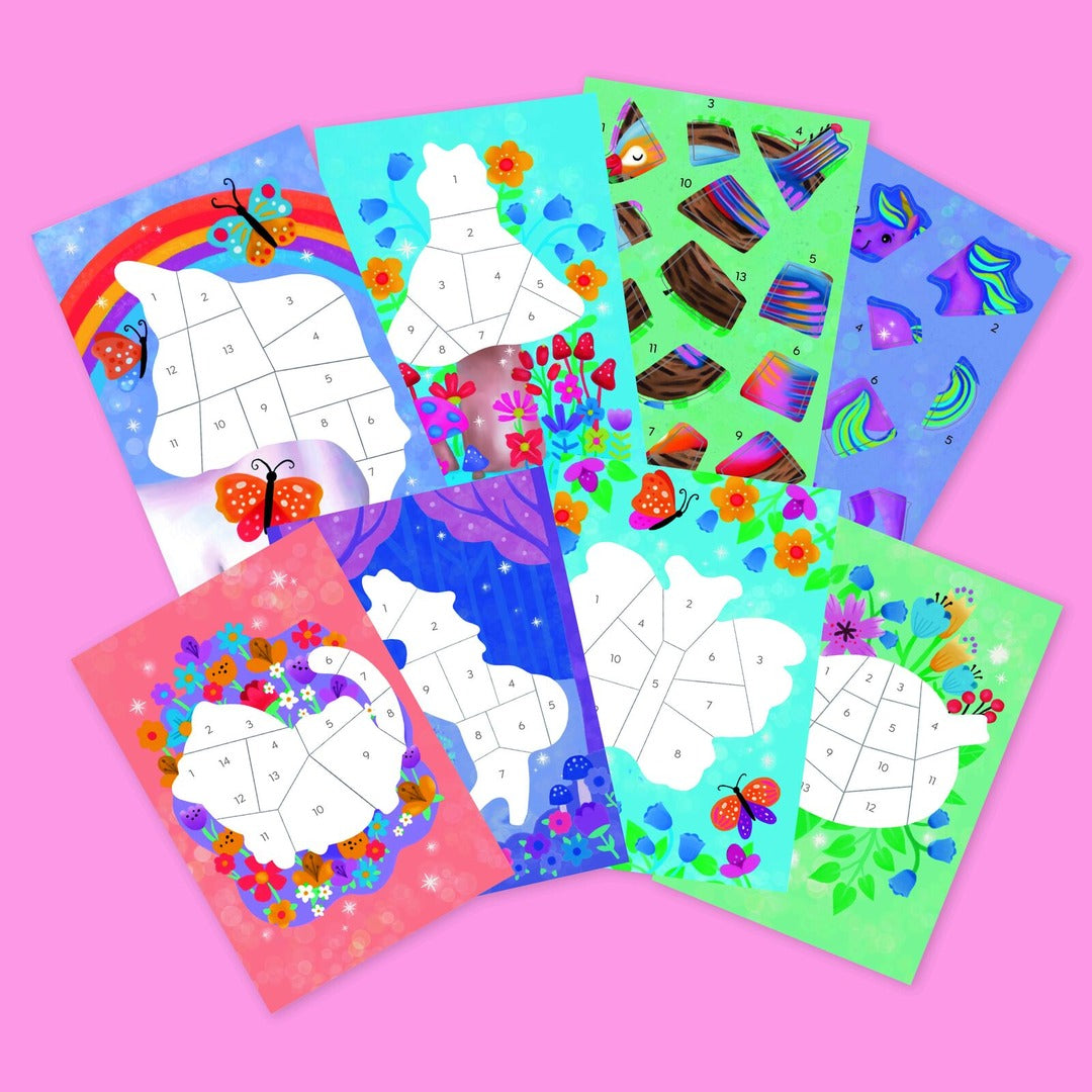 Sticker By Numbers | Magical Garden