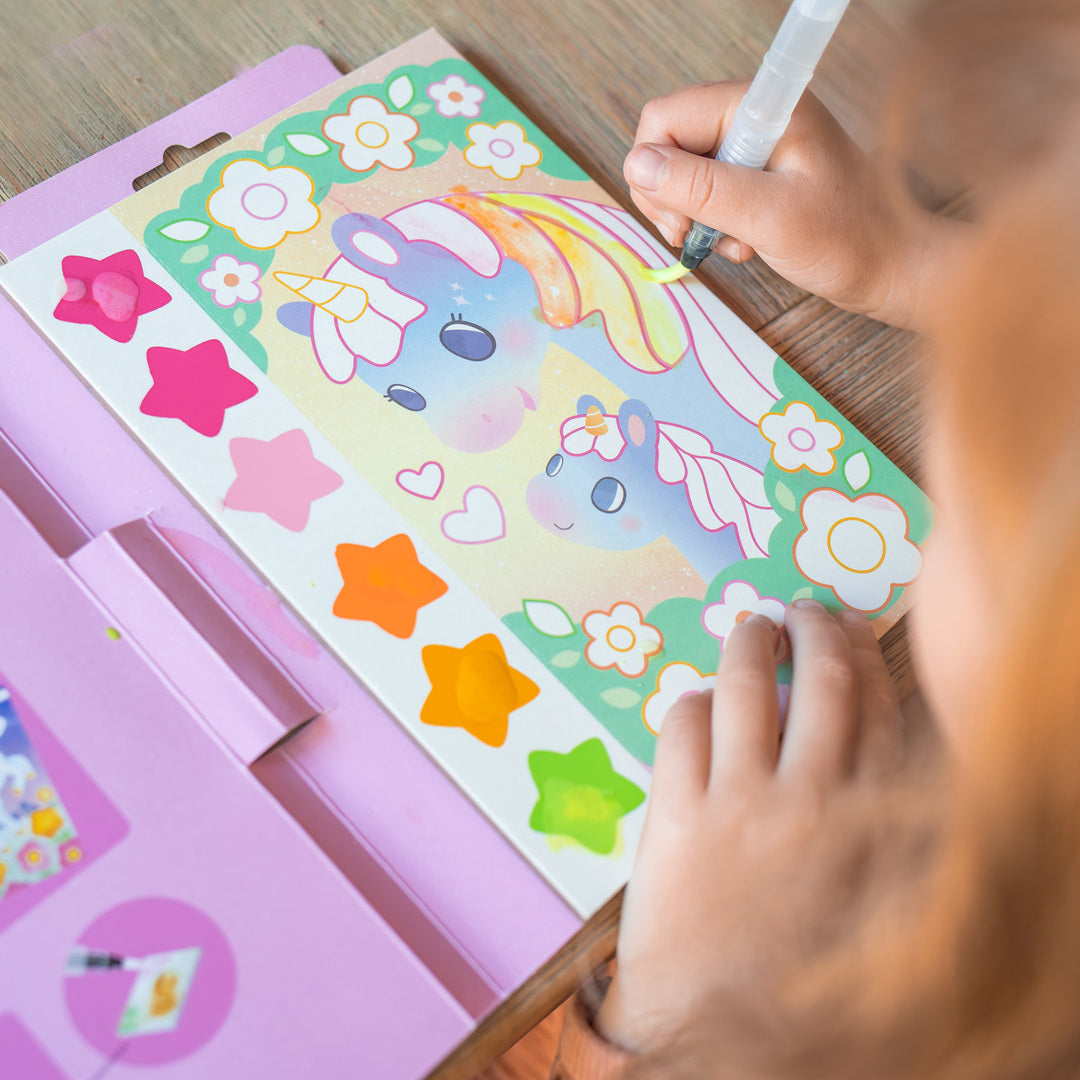Painting the Unicorn Skies activity