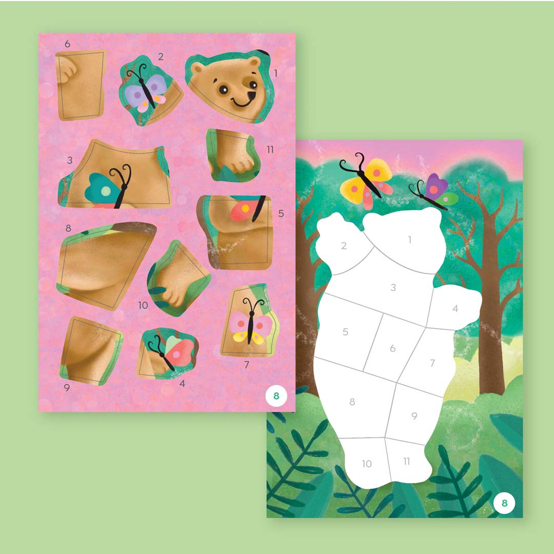 Sticker By Numbers | Animals