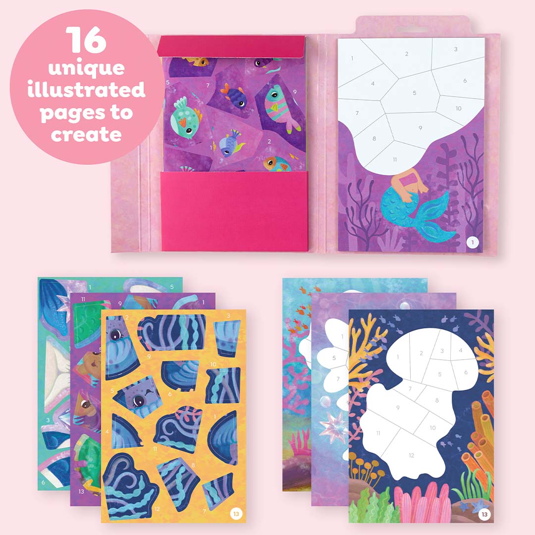 Sticker By Numbers | Mermaid Friends