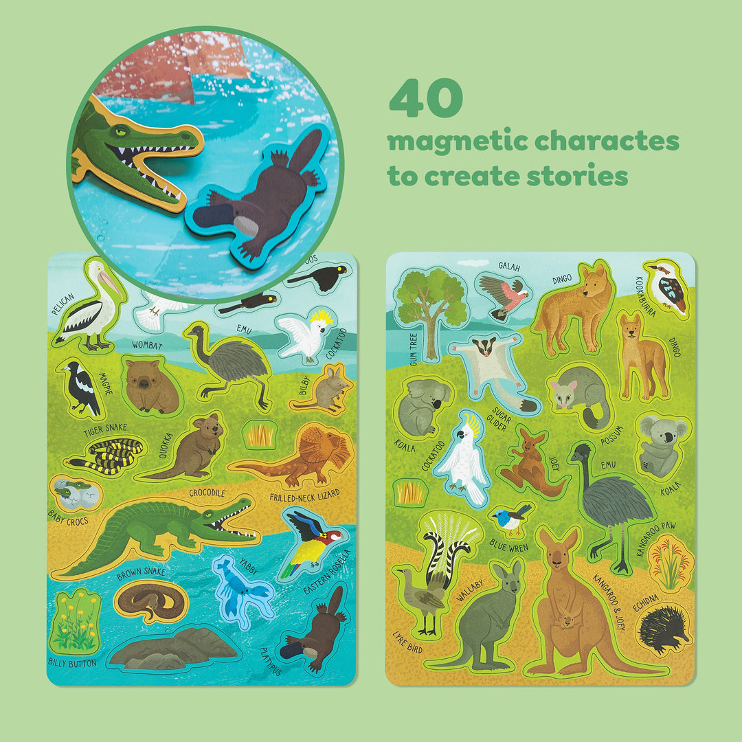 Magna Carry Aussie Animals magnetic pieces