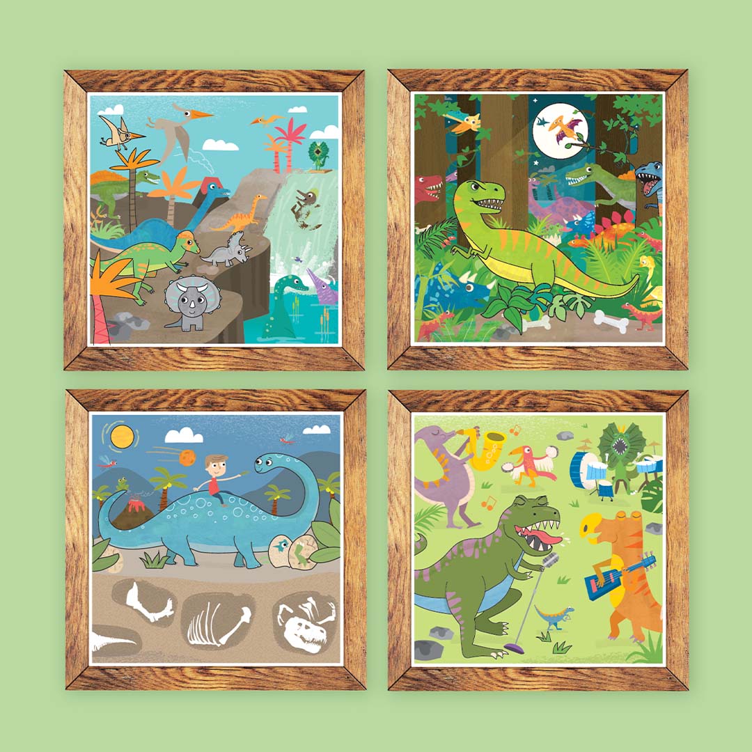 Magic Painting World | Dinosaurs