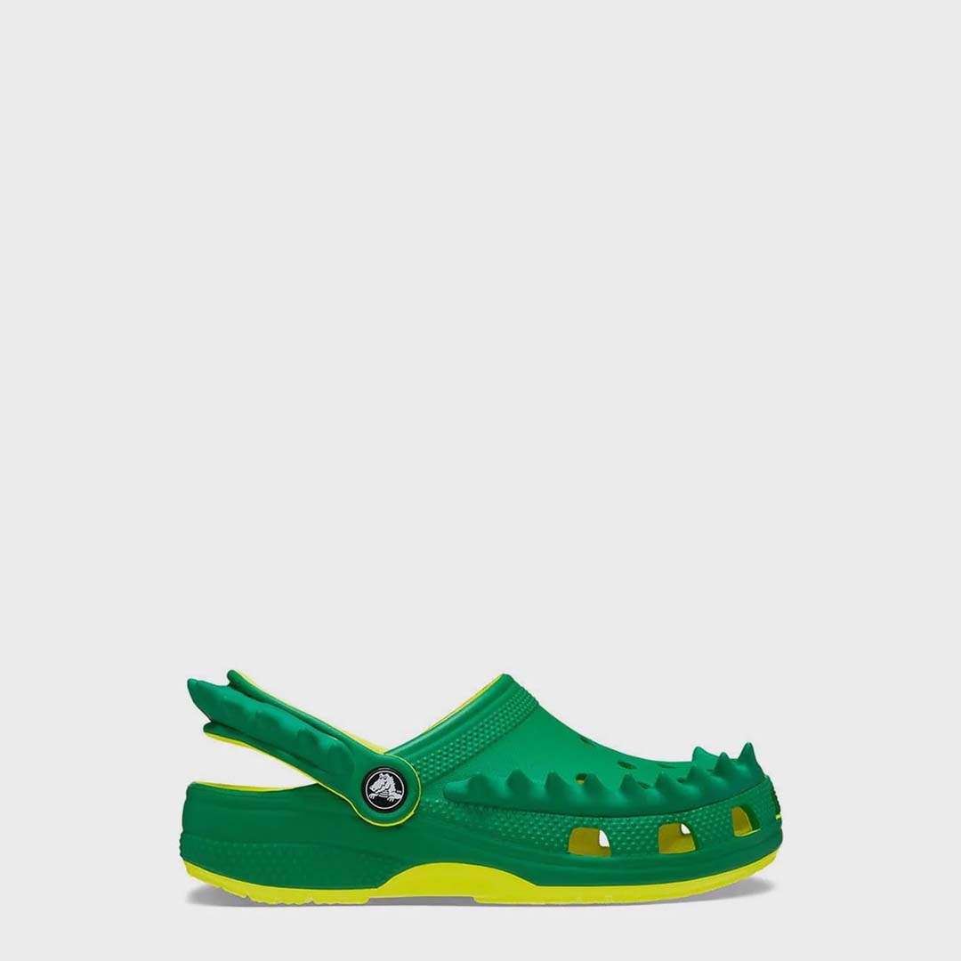 TODDLER CLASSIC SPIKES CLOG | ACIDITY GREEN