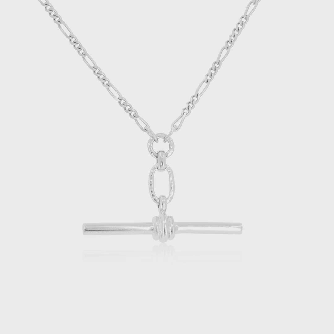 FOB SILVER NECKLACE