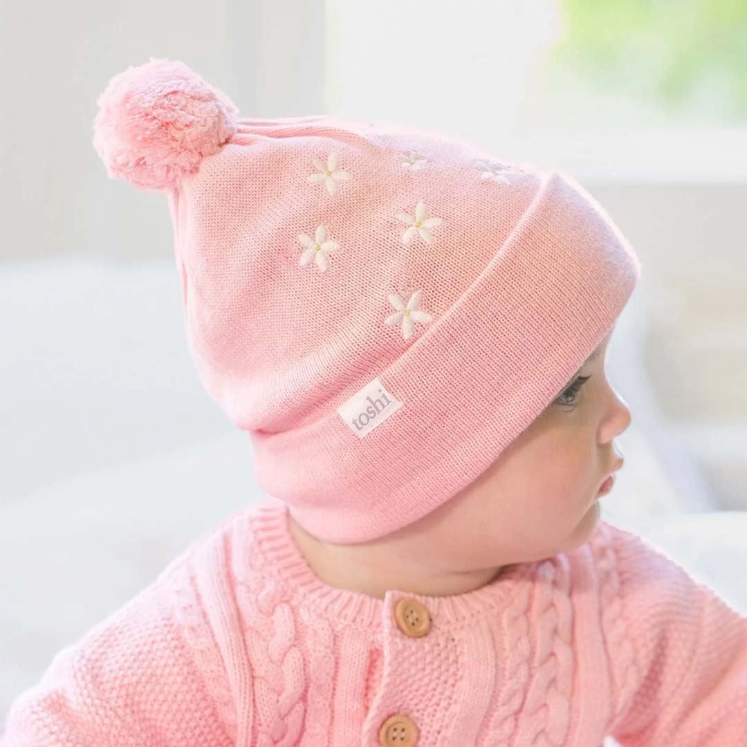 Organic Beanie | Mystical Jasmine Rose