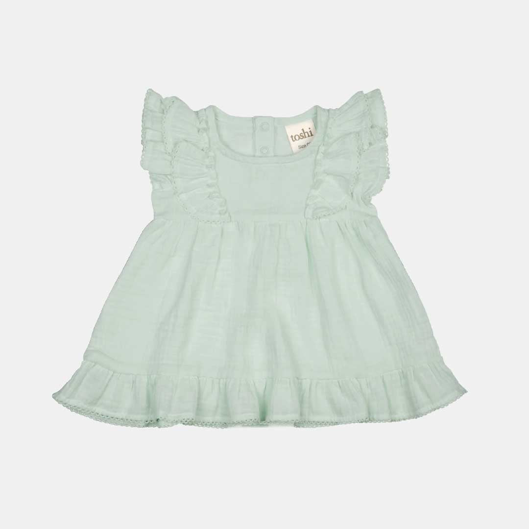 Baby Dress Sammy | Sage