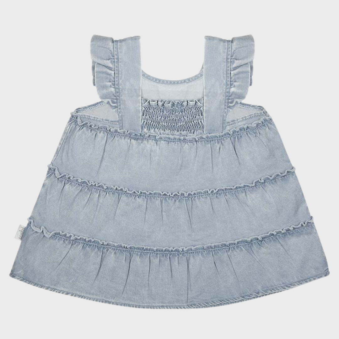 BABY DRESS TIERED | INDIANA