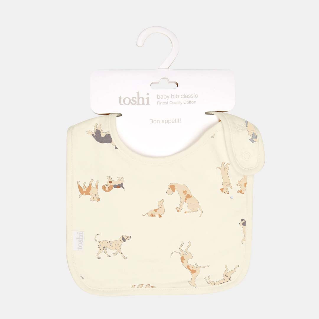 CLASSIC BABY BIB | PUPPY LOVE