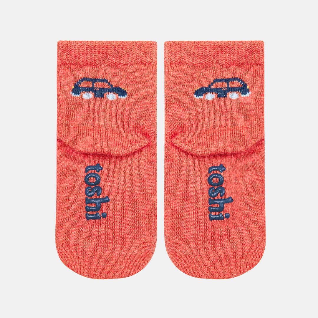 JACQUARD ORGANIC ANKLE SOCKS | RACER