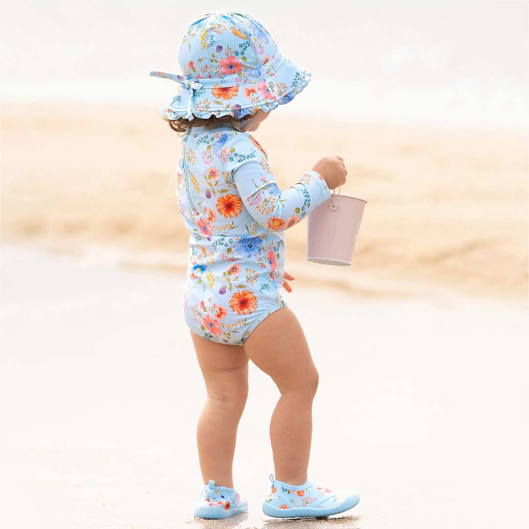 LONG SLEEVE SWIM ONESIE | ATLANTIS