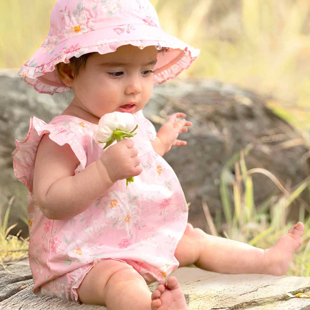 Matilda Romper | Desert Rose Blossom