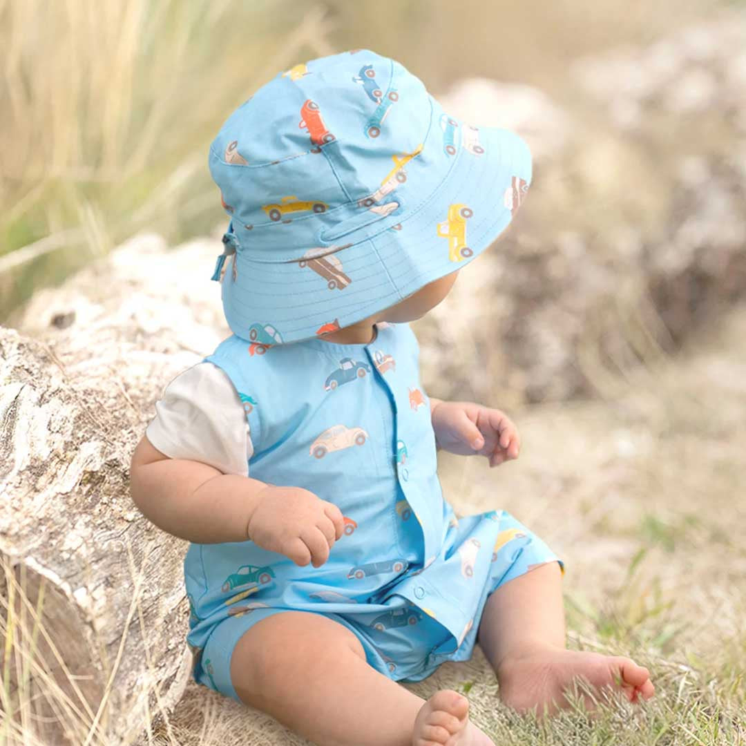 Ryder Sunhat | Fast Lane Cyan