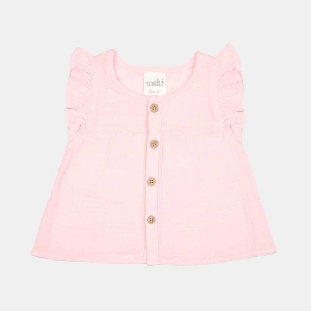 Sammy Frilled Top | Blossom