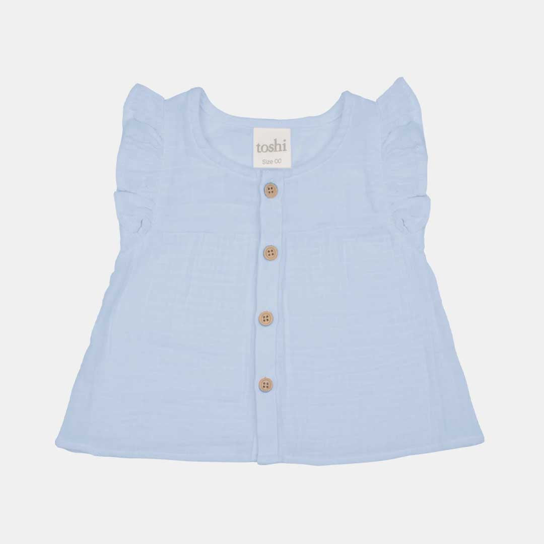 Sammy Frilled Top | Dusk