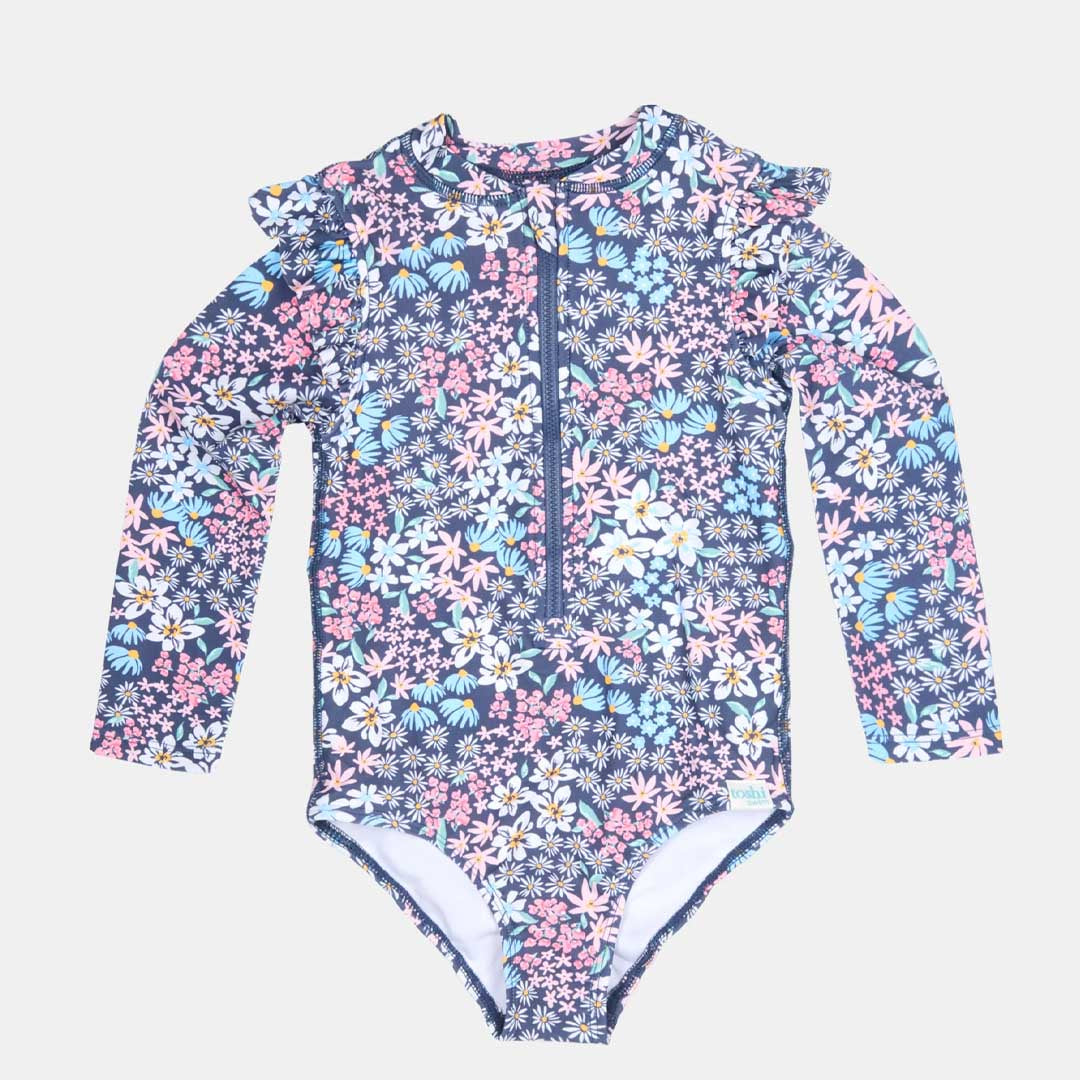 Swim Bodysuit Ripple | Wattle Dusk
