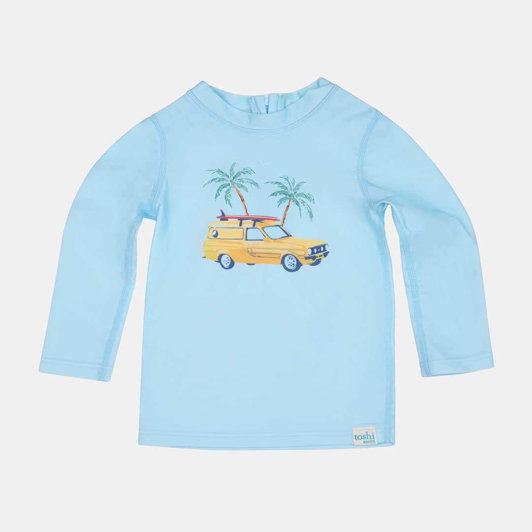 Swim Rashie LS Splash | Swell Seekers Sky
