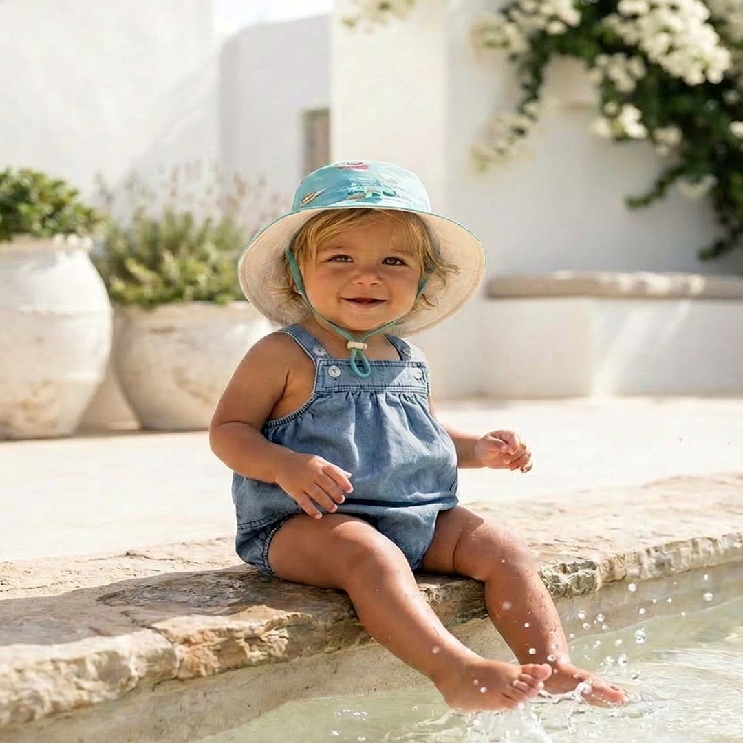Baby Romper Bubble | Denim