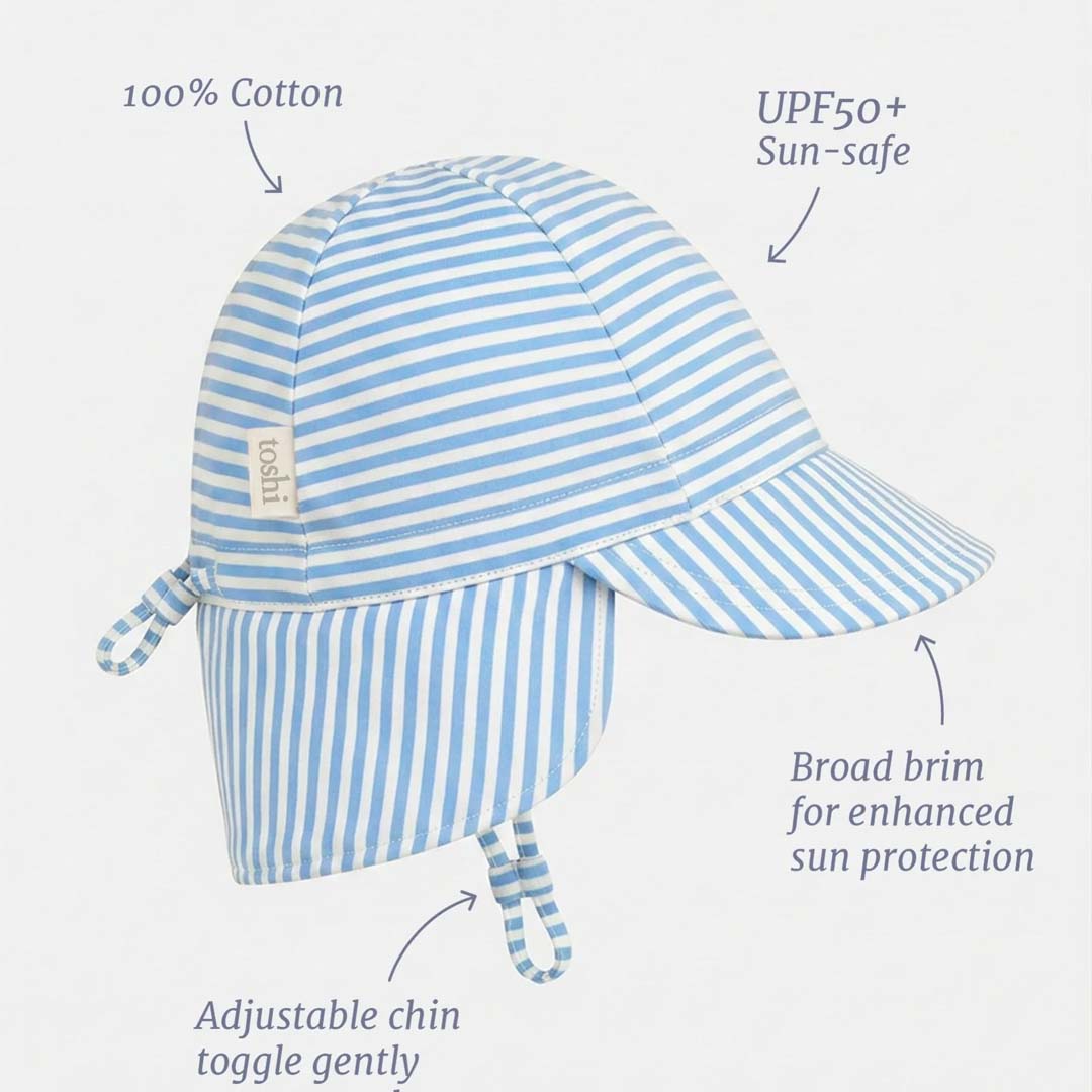 Flap Cap Mini | Sea
