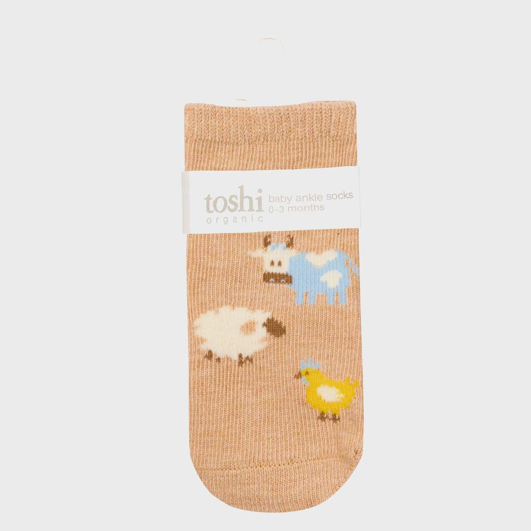 Jacquard Ankle Socks | Farm Buddies