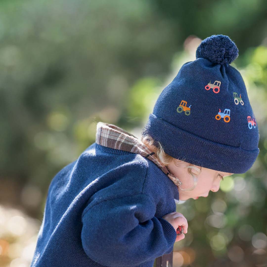 Organic Beanie | Mystical Tiny Tractors