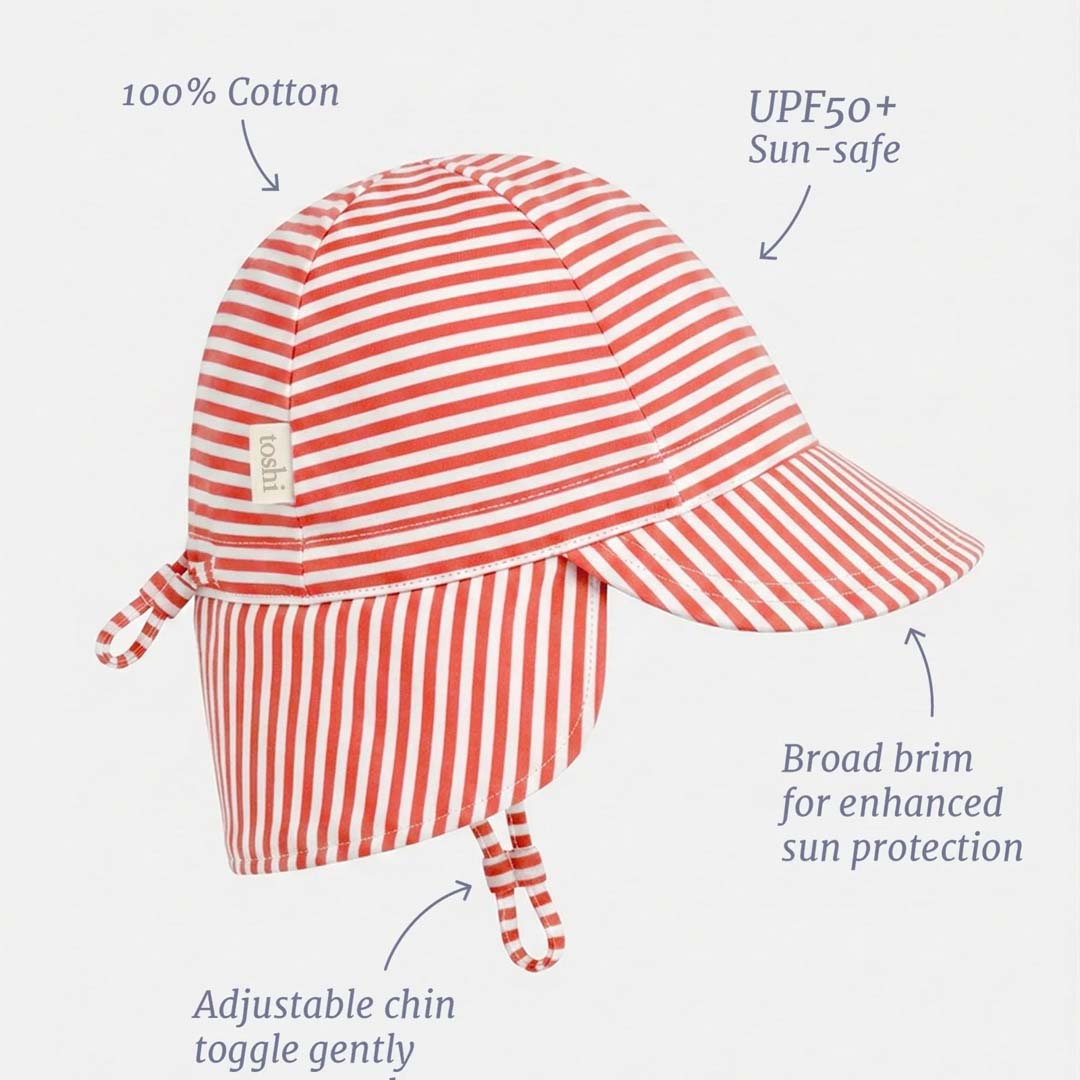 Flap Cap Mini | Lobster