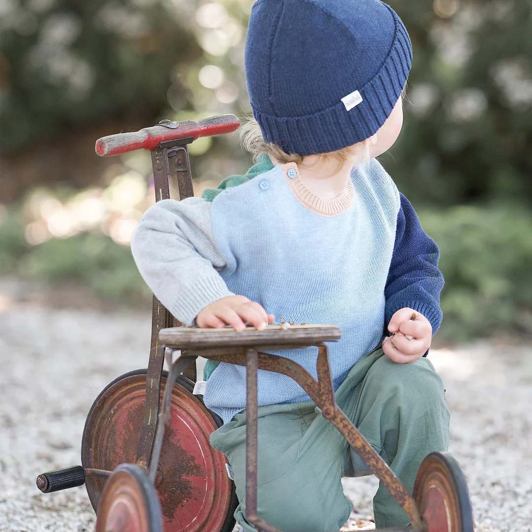 Organic Pullover | Bobby Bluebell