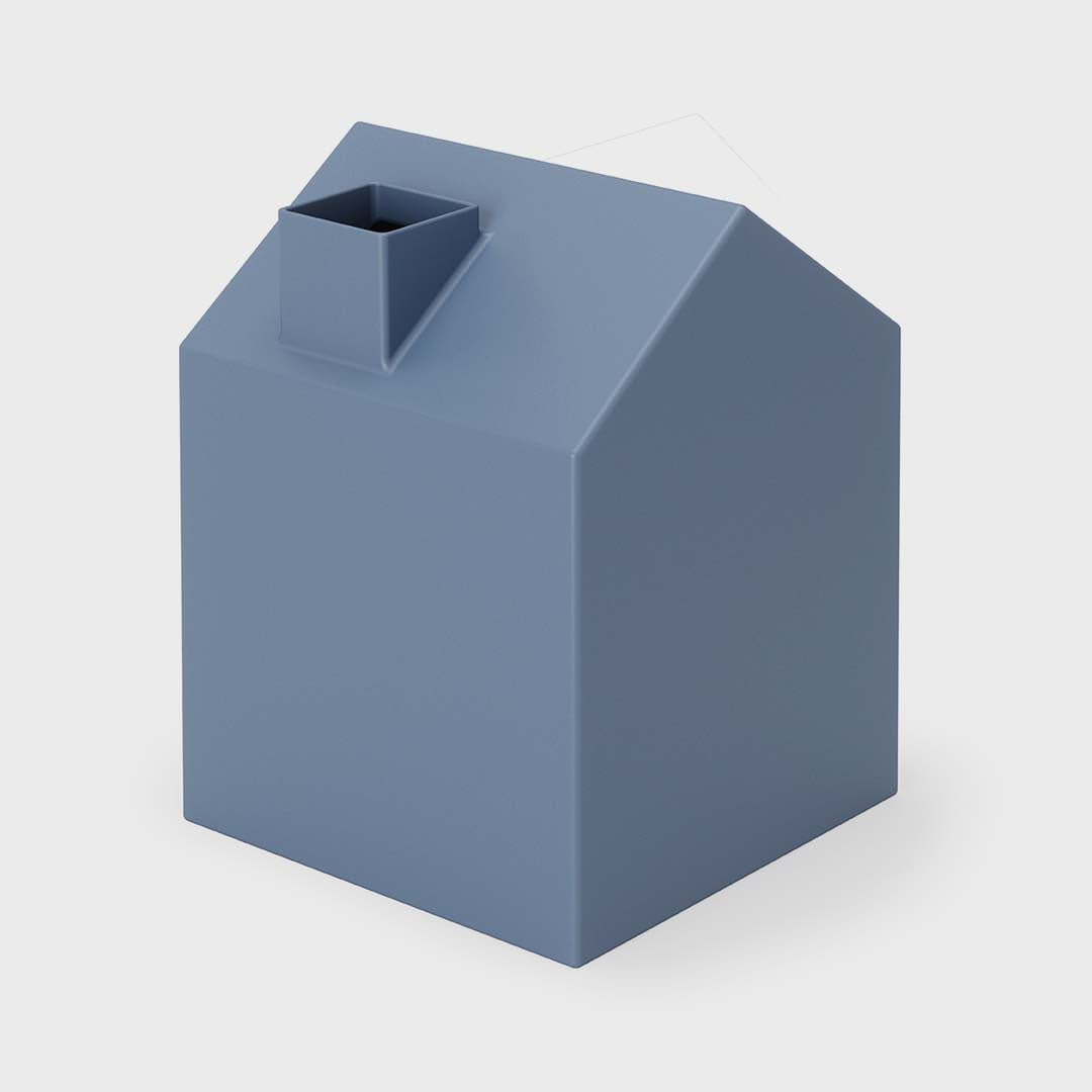 CASA TISSUE BOX COVER | SLATE BLUE