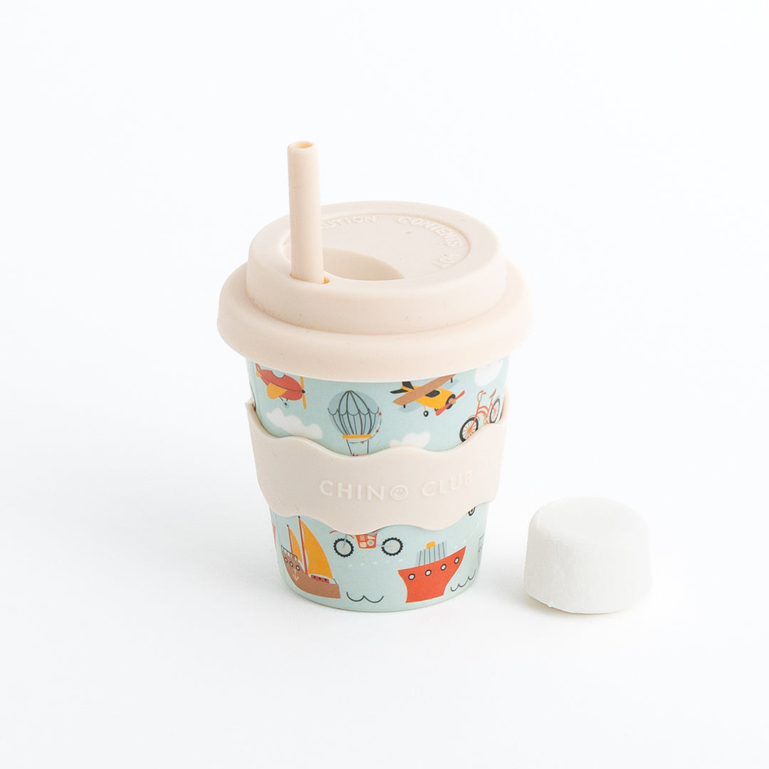 Vehicles Babychino Cup 4oz by Chino Club