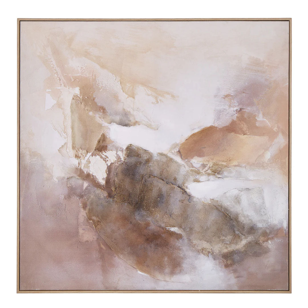 Verona Hand Painted Wall Art | Sand