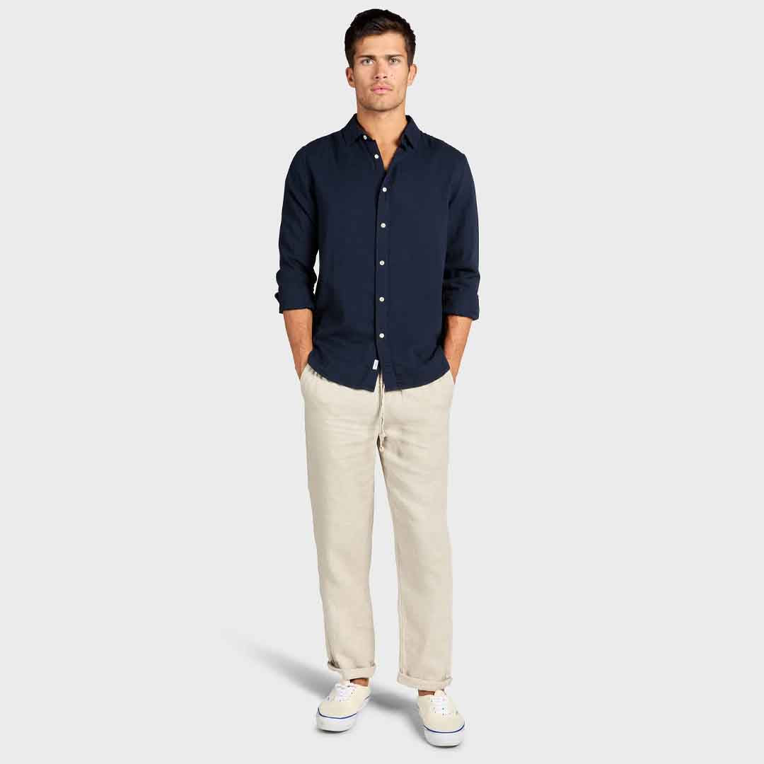 Victor Shirt | Peacoat Navy