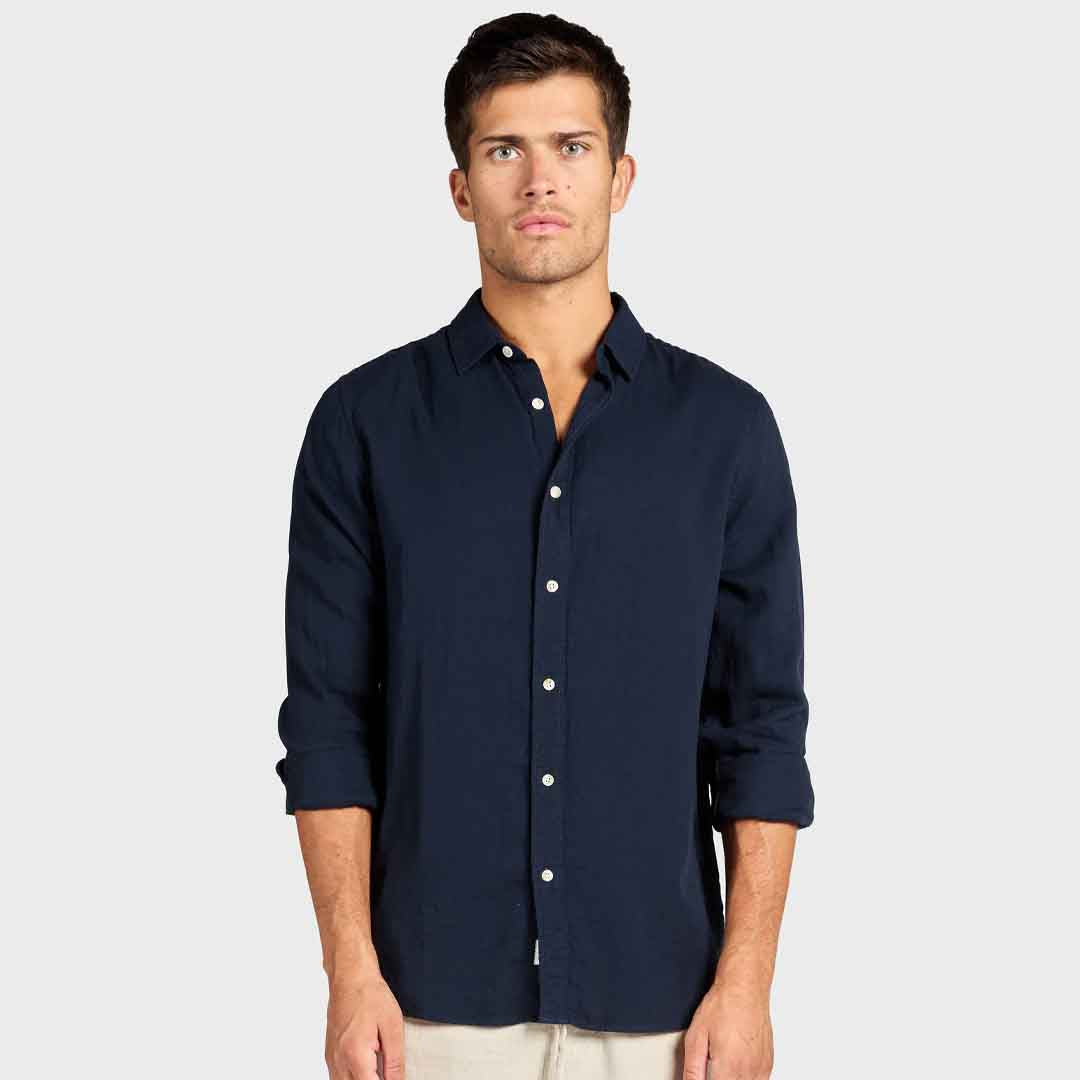 Victor Shirt | Peacoat Navy