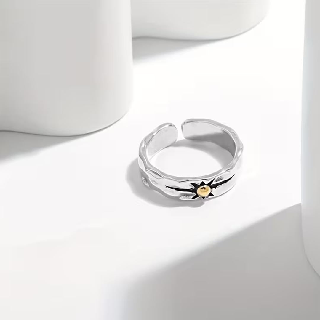Vintage Star Ring | Stainless Steel Copper