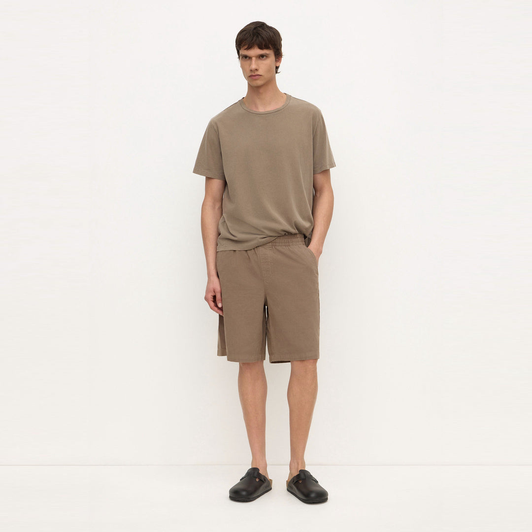 Assembly Label Wallace Ripstop Short in Dark Sand