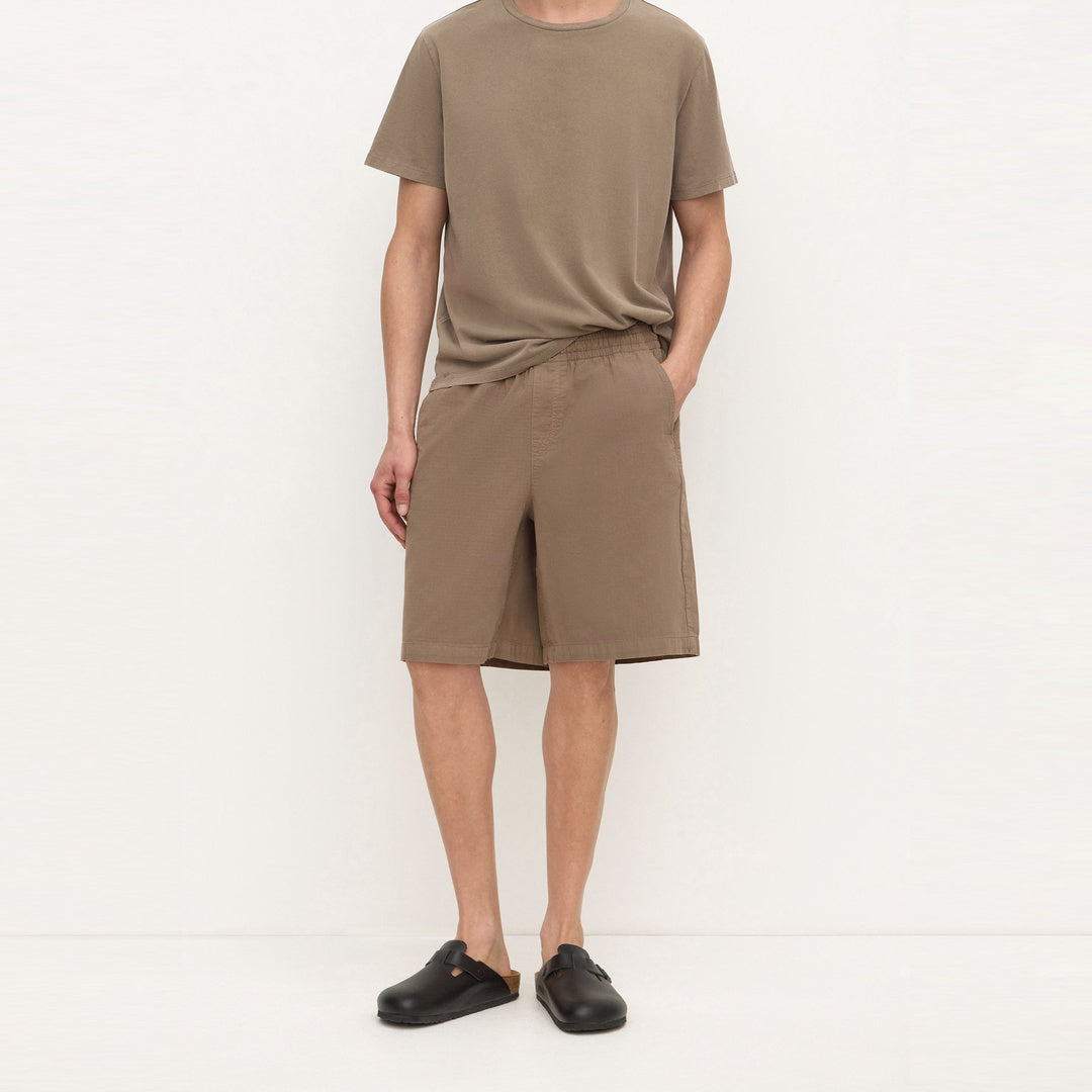 Assembly Label Wallace Ripstop Short in Dark Sand