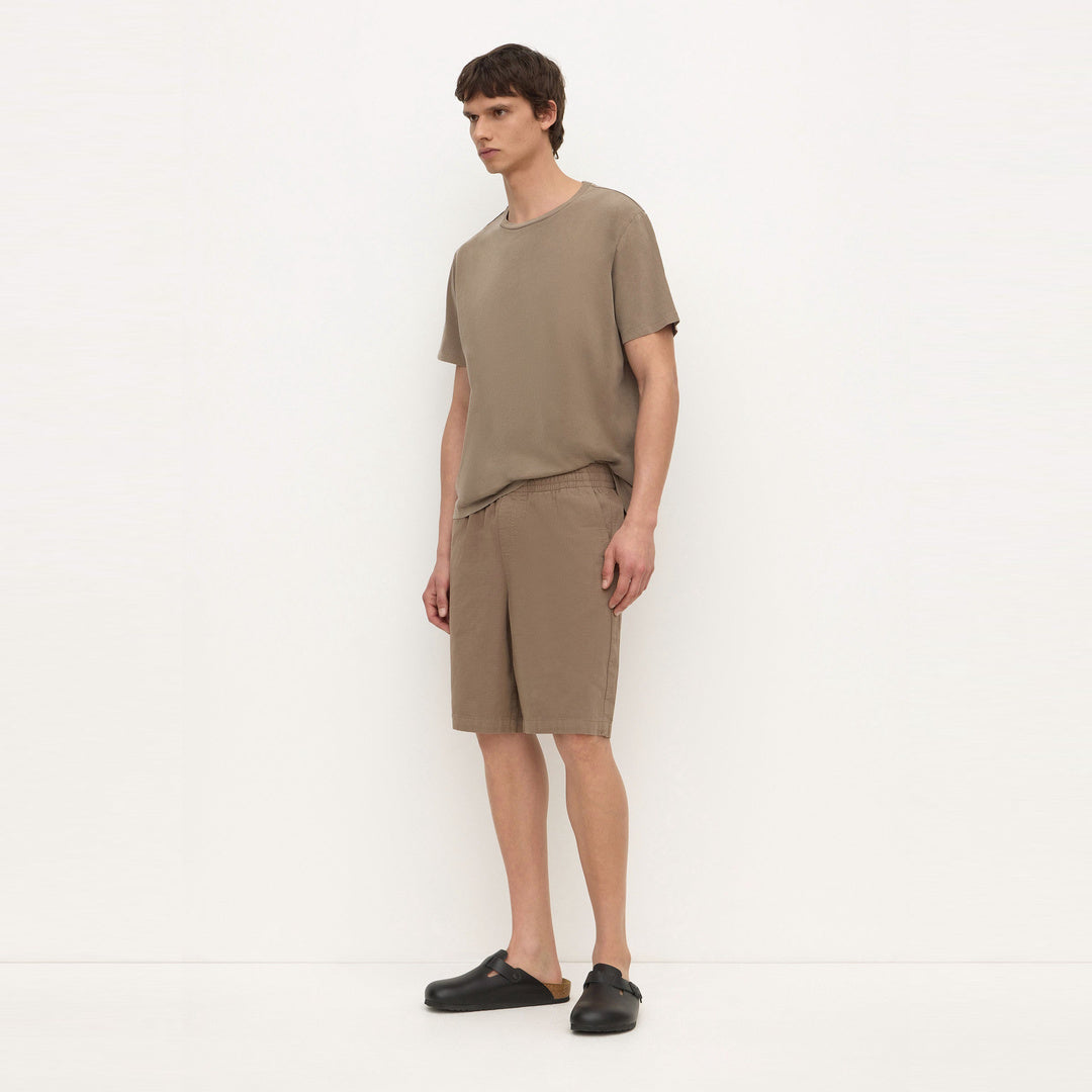 Assembly Label Wallace Ripstop Short in Dark Sand