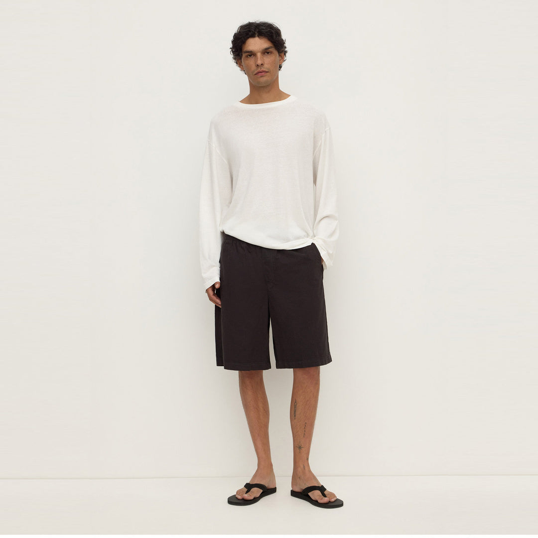 Assembly Label Wallace Ripstop Short in Washed Black