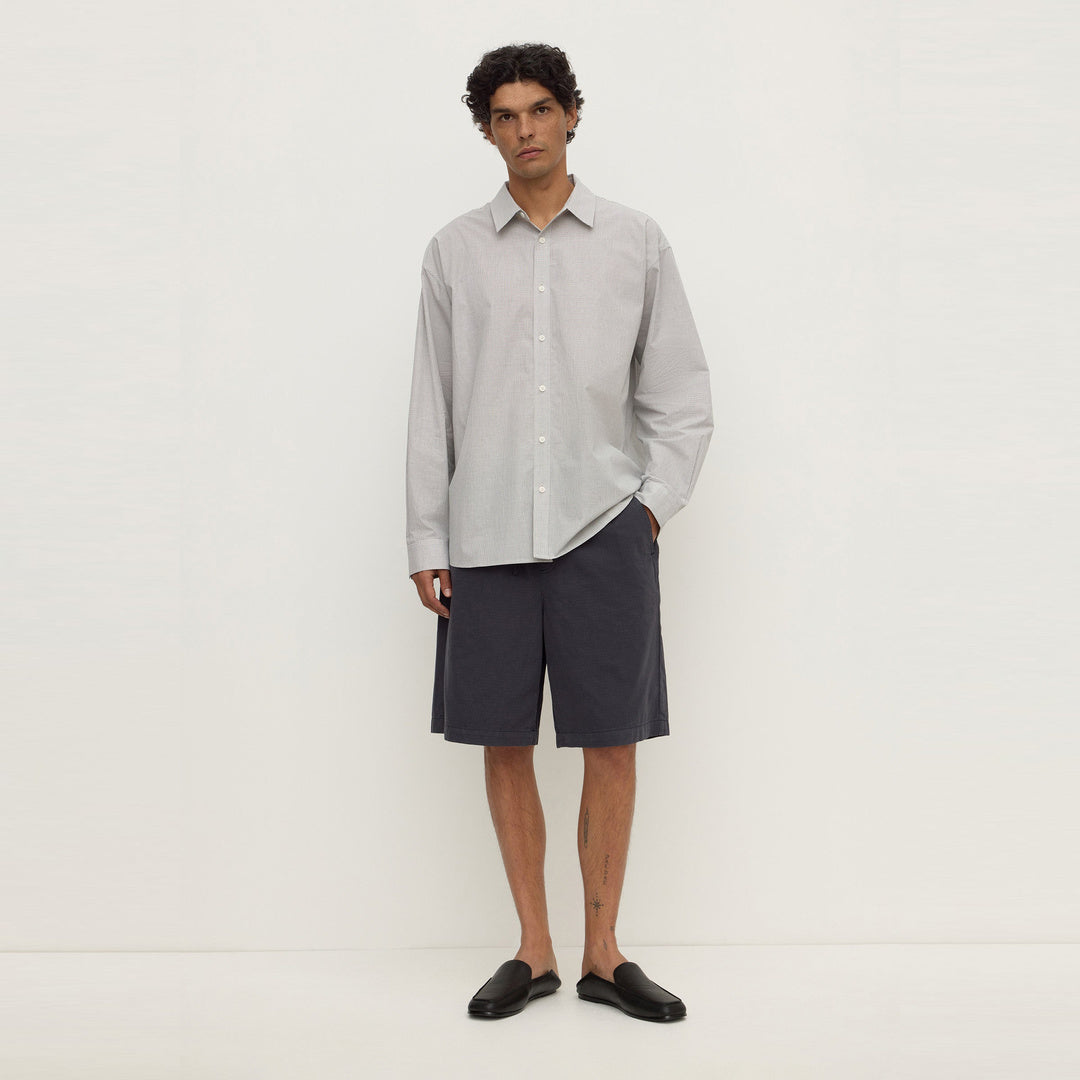 Assembly Label Wallace Ripstop Short in Washed Navy