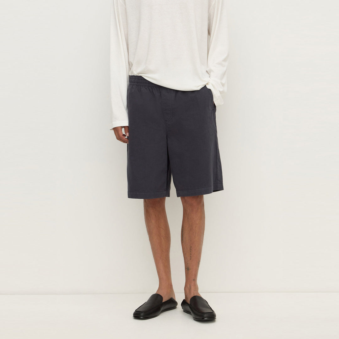 Assembly Label Wallace Ripstop Short in Washed Navy