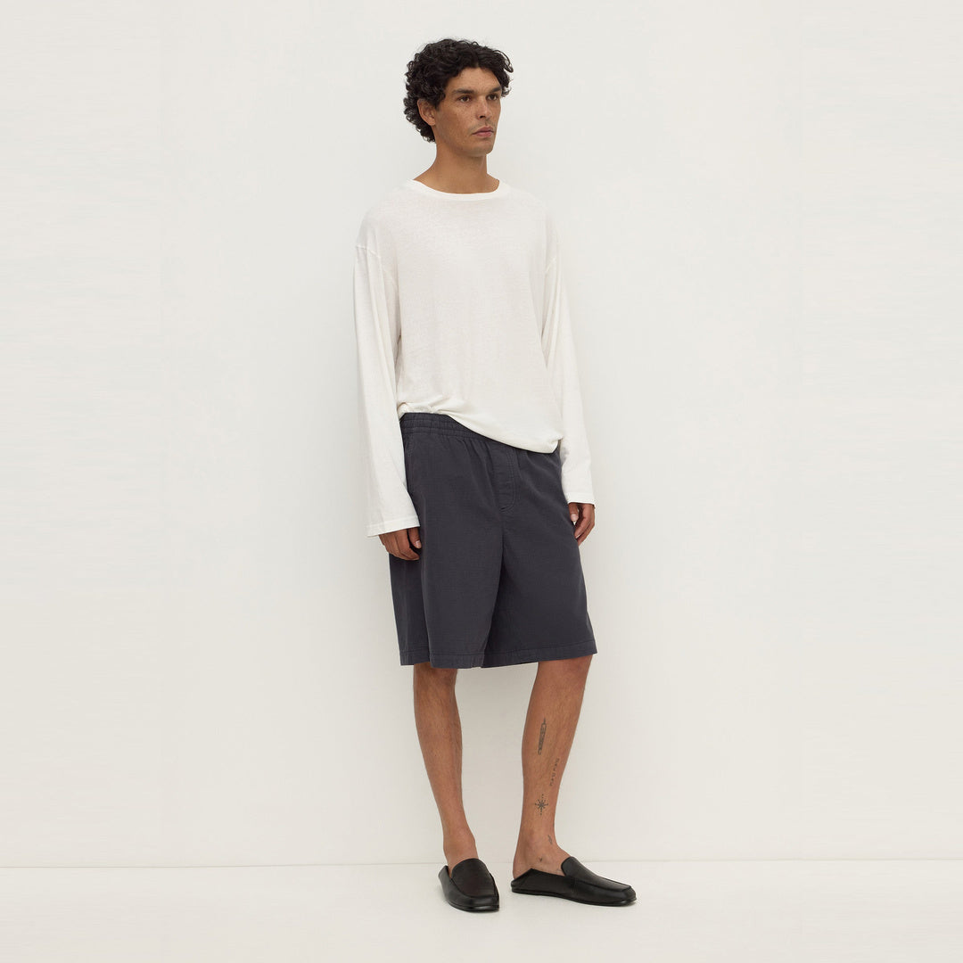 Assembly Label Wallace Ripstop Short in Washed Navy