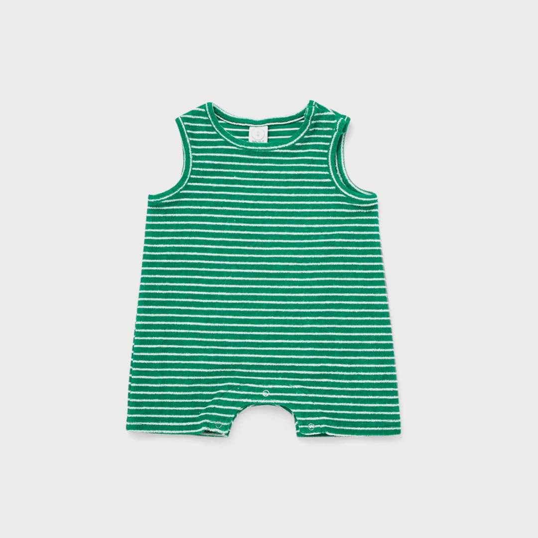 BRODIE ROMPER | APPLE STRIPE